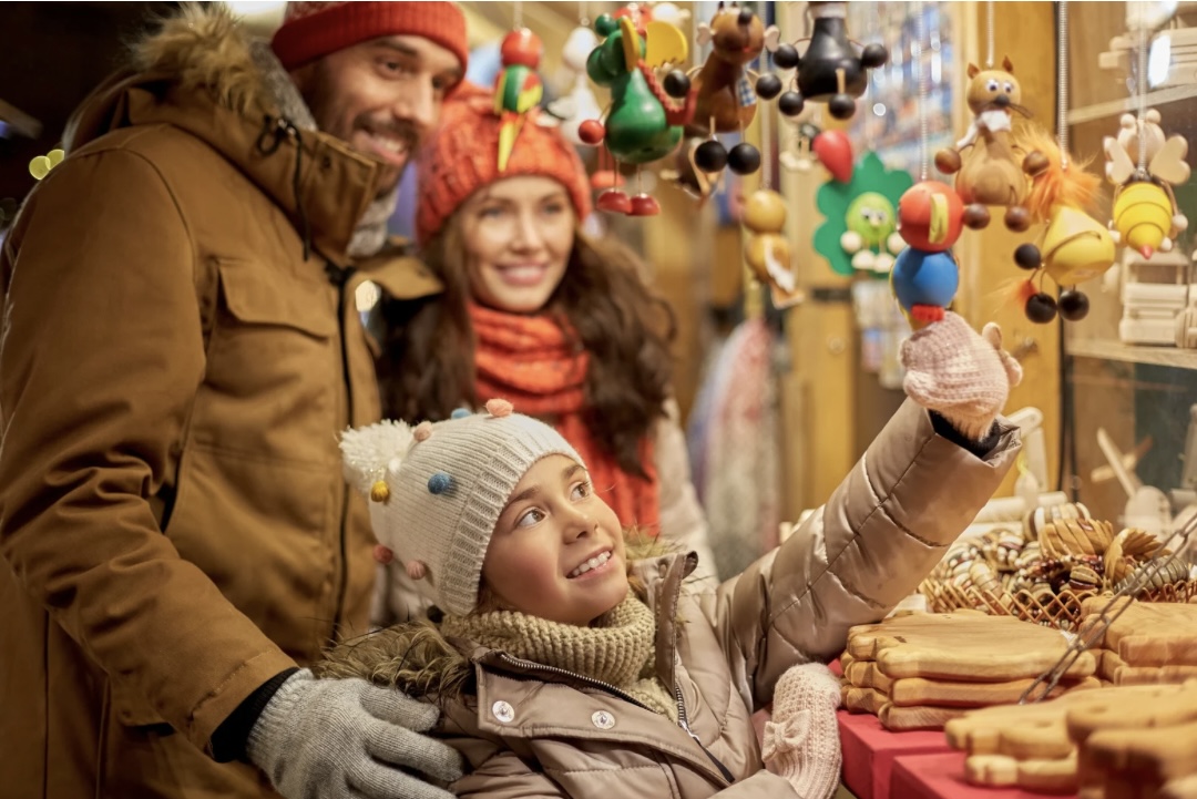 A couple preparing for the holidays together and reducing holiday stress as a team.