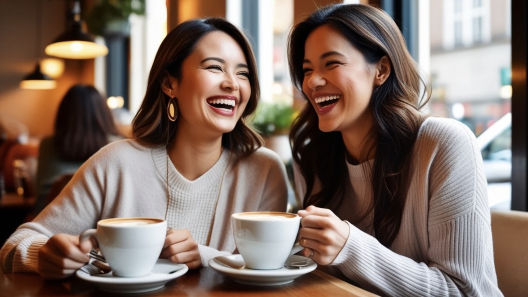 Women connecting at a coffee shop in Denver, highlighting the importance of social support for mental health